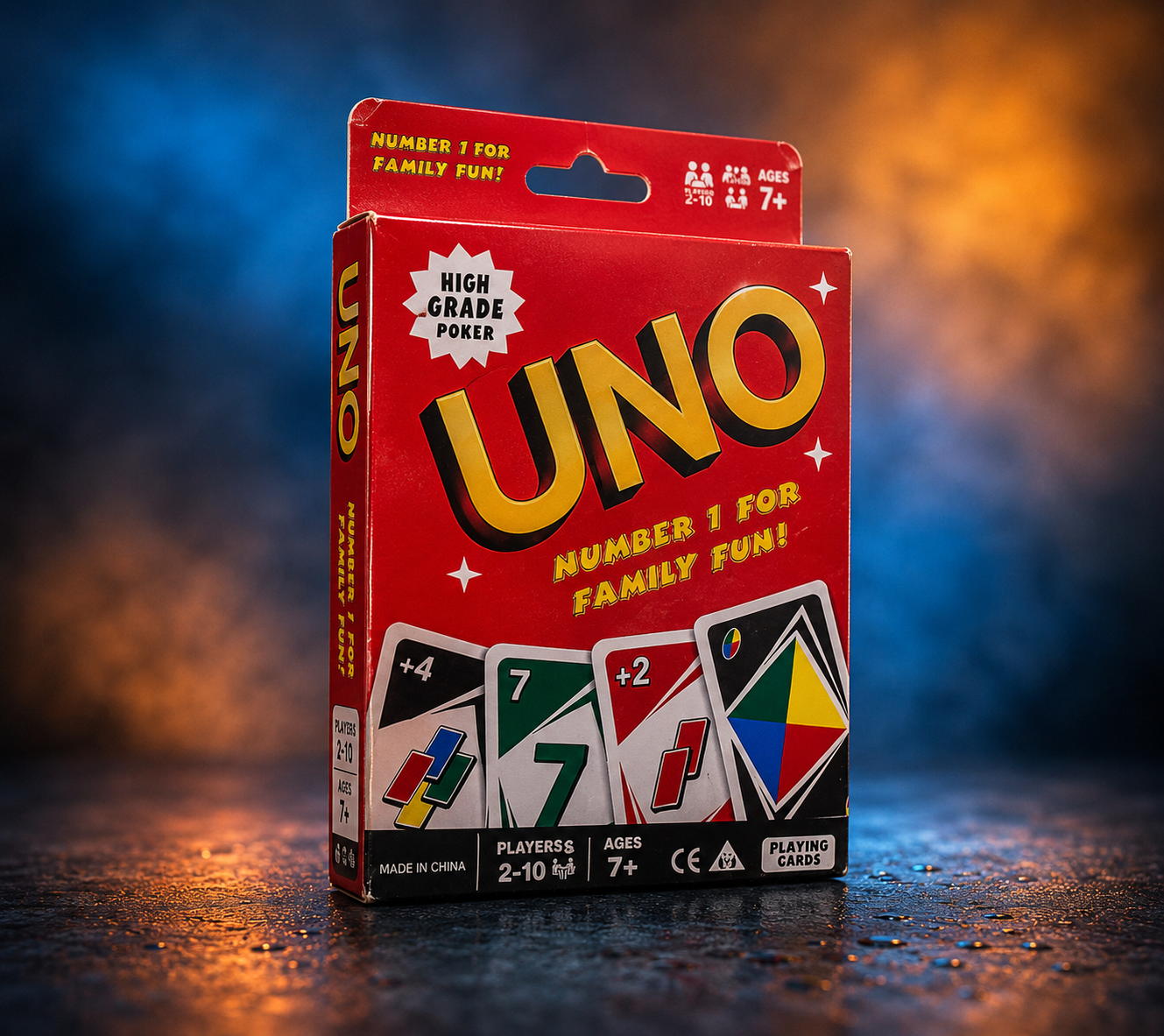UNO Premium Plastic Cards